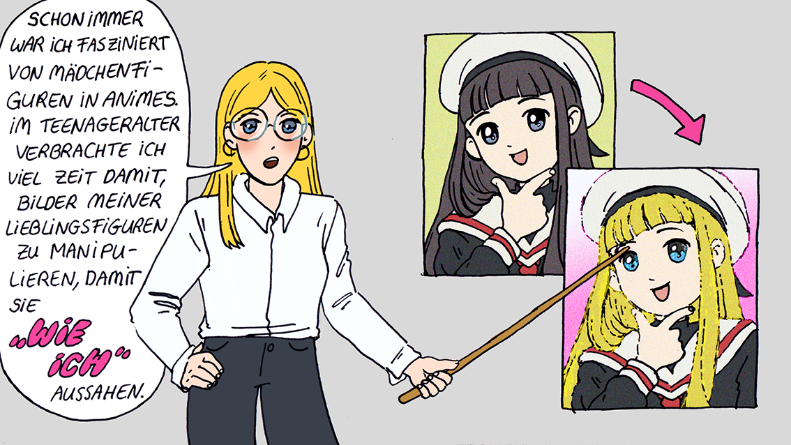 Playing "Love Live: School Idol Festival"