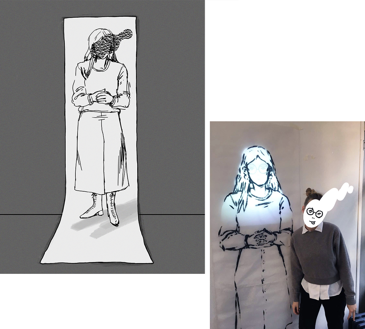 certain things crossed out